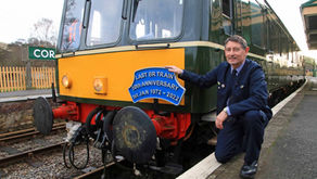 Child on last British Rail train to Wareham is conductor driver on first heritage train to return