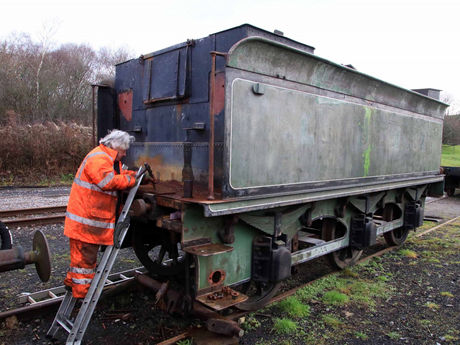 £5,000 needed to reach £25,000 appeal total to restore tender of unique Victorian steam locomotive