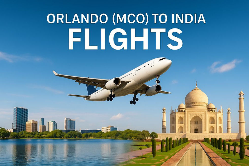 MCO To India Flights