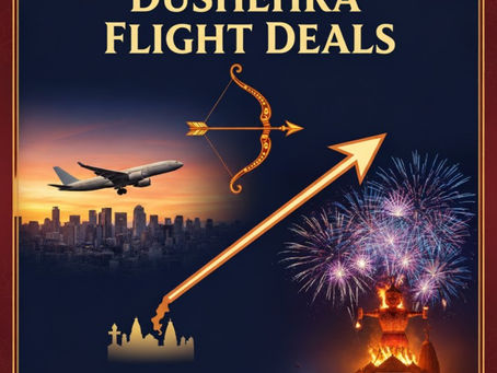Celebrate Dussehra 2025: Affordable Flights from the USA to India