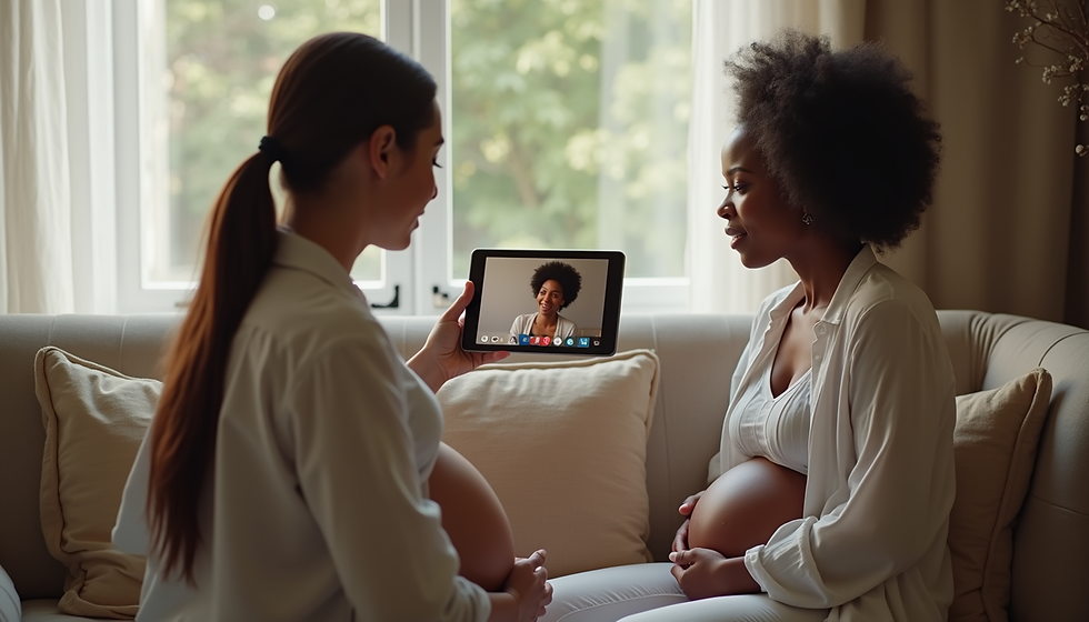 How Virtual Doula Support Works