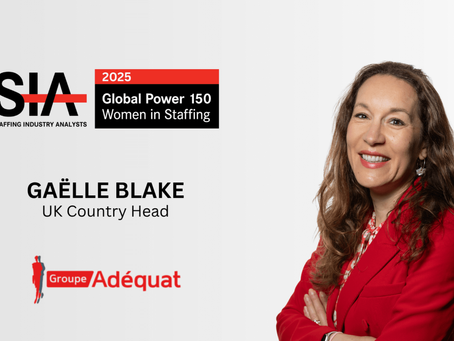 Gaëlle Blake, UK Country Head, named among the Global Power 150 Women in Staffing 2025