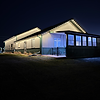 Business security exterior lighting