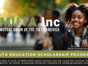 MUTA Education Scholarship for Nigerian Undergraduate Students 2025