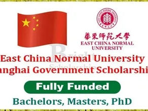 Shanghai Government Scholarships 2023/2024 for Bachelor, Masters and PhD International Students