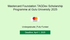 Mastercard Foundation TAGDev 2.0 Scholarship Programme 2025 for African Students