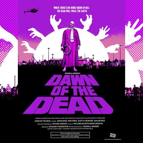 Dawn of the dead, Zombies, Horror, Icon, George a Romero, Godfather of Gore