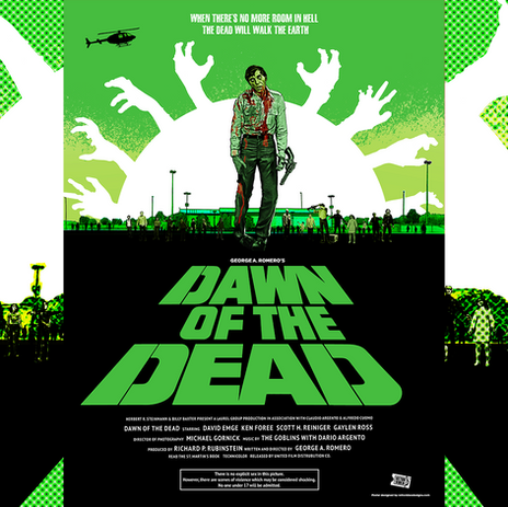 Dawn of the dead, Zombies, Horror, Icon, George a Romero, Godfather of Gore