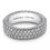 Miniatura: Anillo Timeless Pavé de Triple Fila