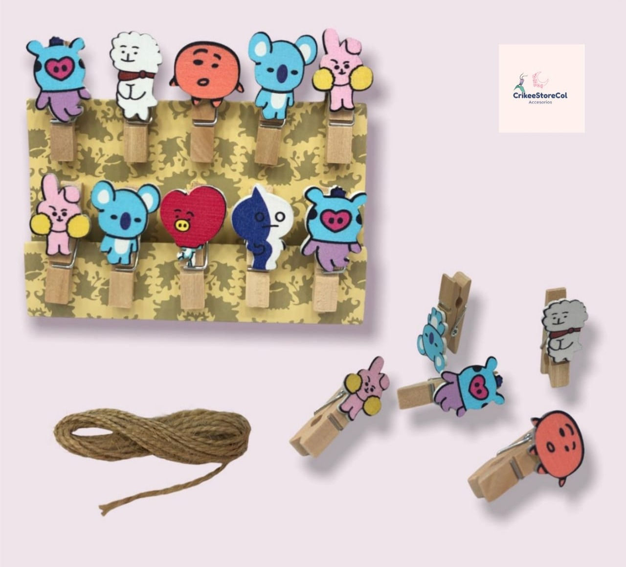 GANCHITOS DE BT21