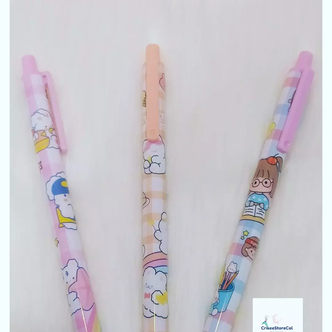 BOLIGRAFOS KAWAII RETRACTIL