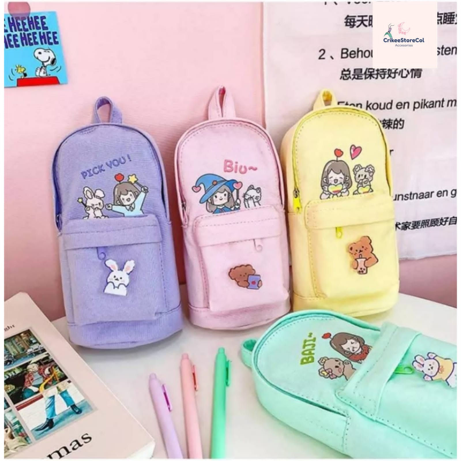 CARTUCHERA TIPO MORRAL