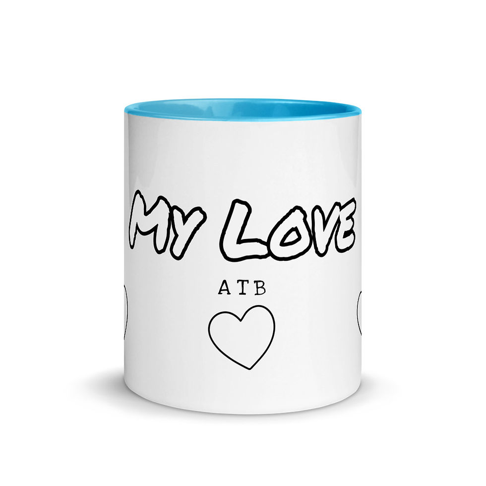 My Love - Colored Interior Coffee Mug