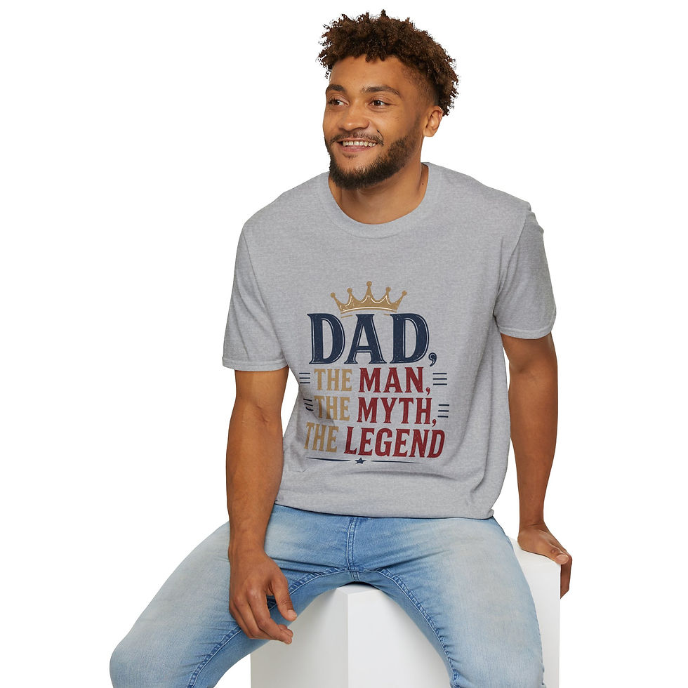Thumbnail: Dad The Man The Myth The Legend Father’s Day T-Shirt
