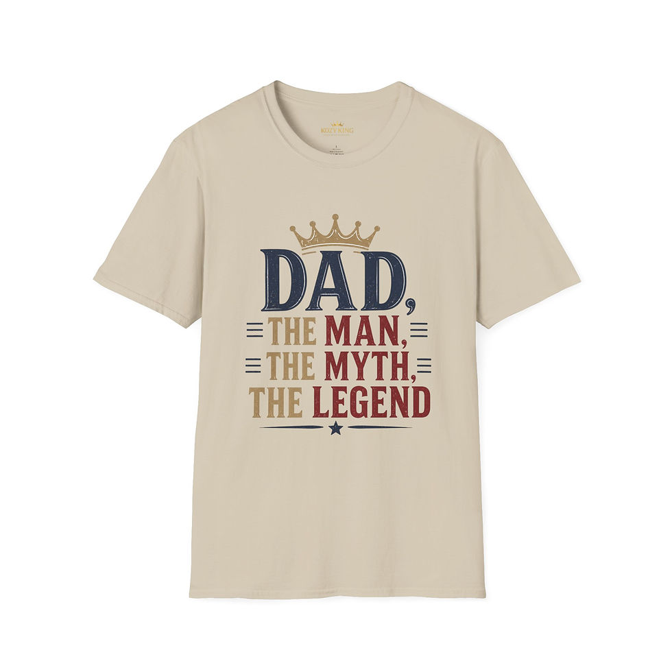 Thumbnail: Dad The Man The Myth The Legend Father’s Day T-Shirt
