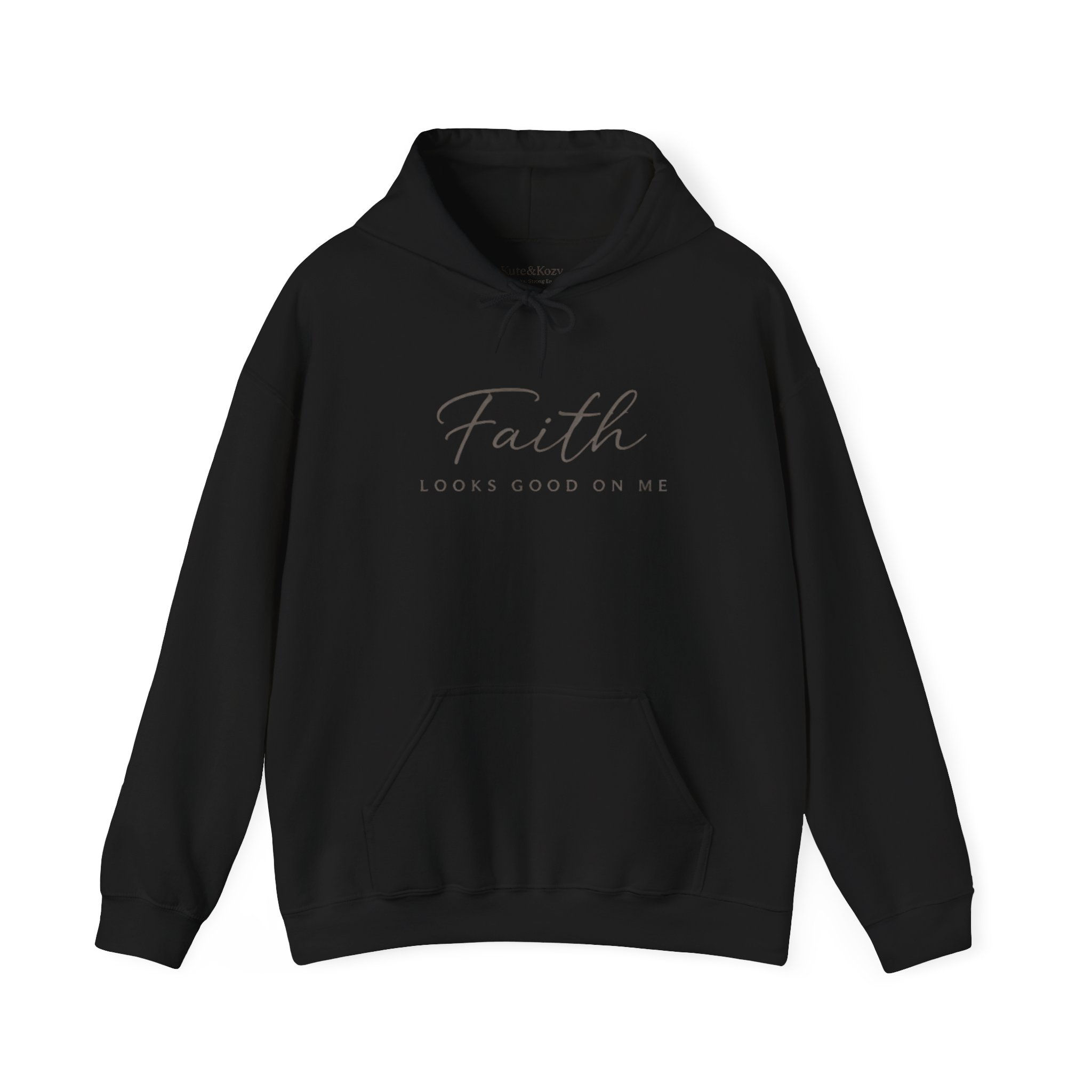 Faith Looks Good On Me Hoodie | Inspirational Sweatshirt