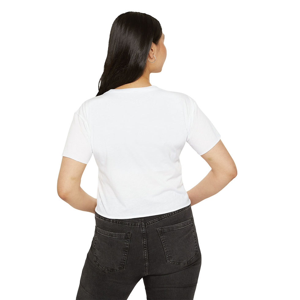 Thumbnail: Crop Top — "Heavy on the Me" Feminist Self-Love Festival Crop Top