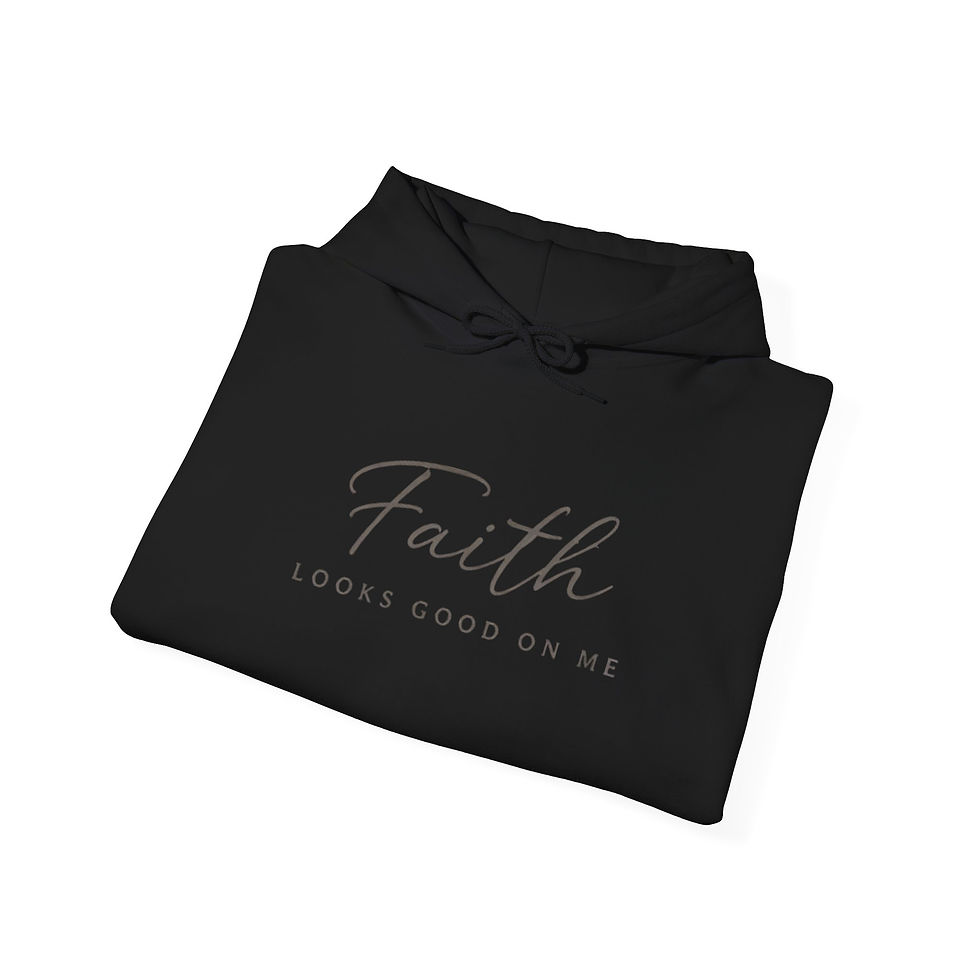 Thumbnail: Faith Looks Good On Me Hoodie | Inspirational Sweatshirt