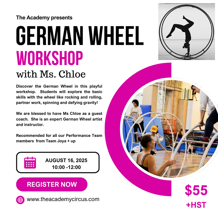 German Wheel Workshop with Ms. Chloe