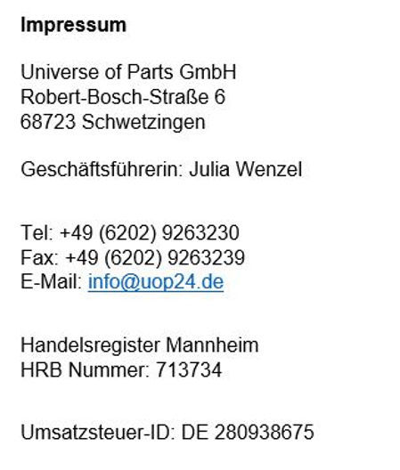 legal notice