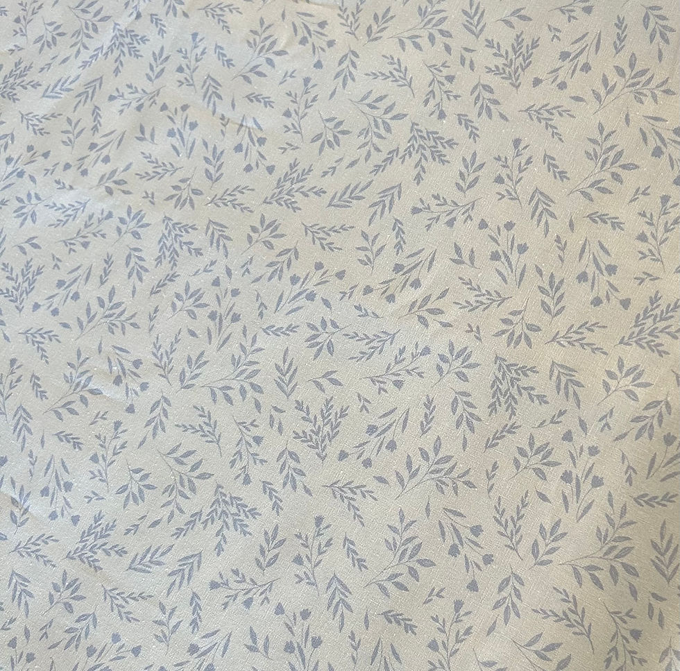 Thumbnail: light lavendar spring linen blend fabric  (sold by half yards)