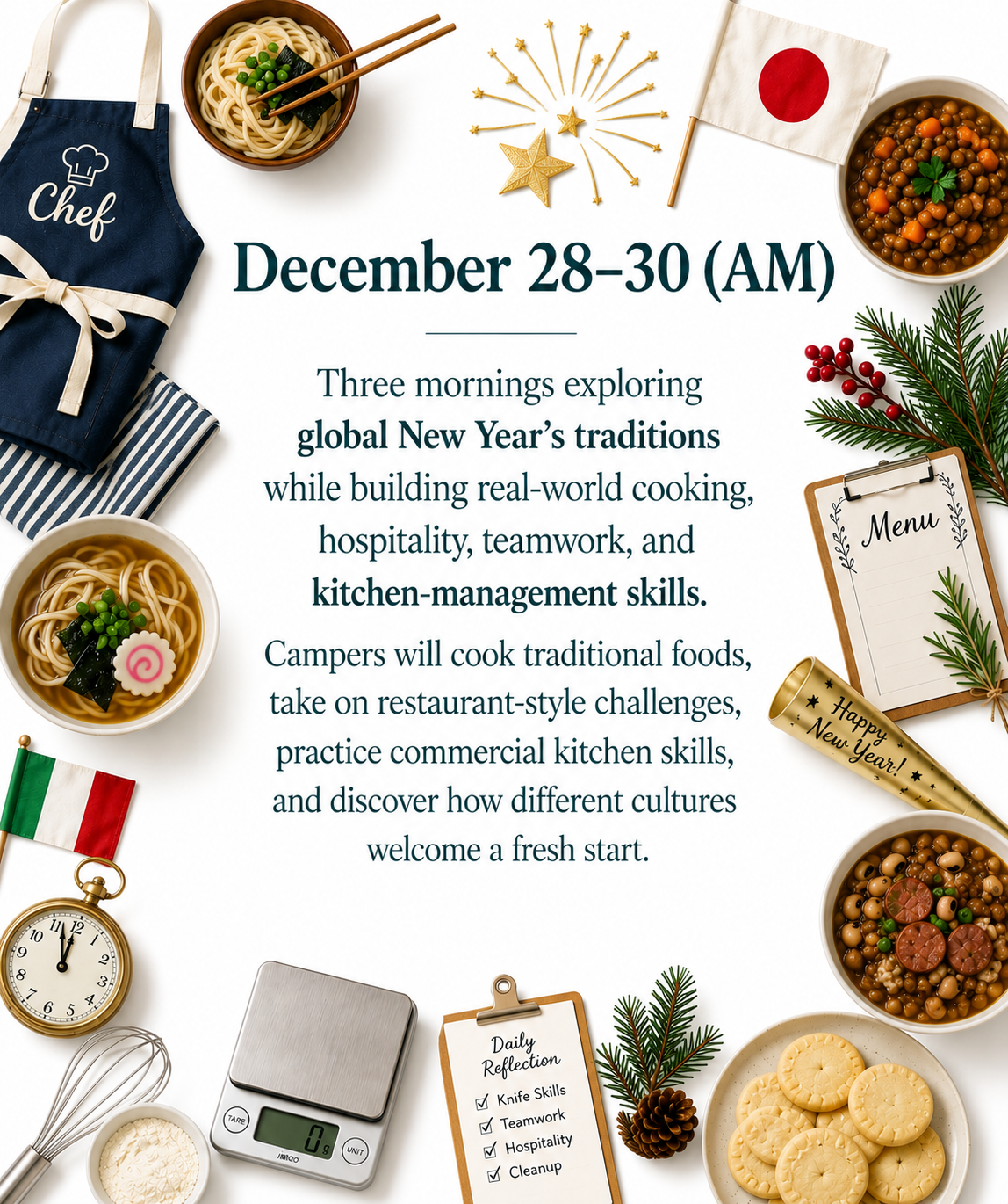Winter Break Camp 2nd Week – AM Block (12/28–12/30) 9 AM–12 PM
