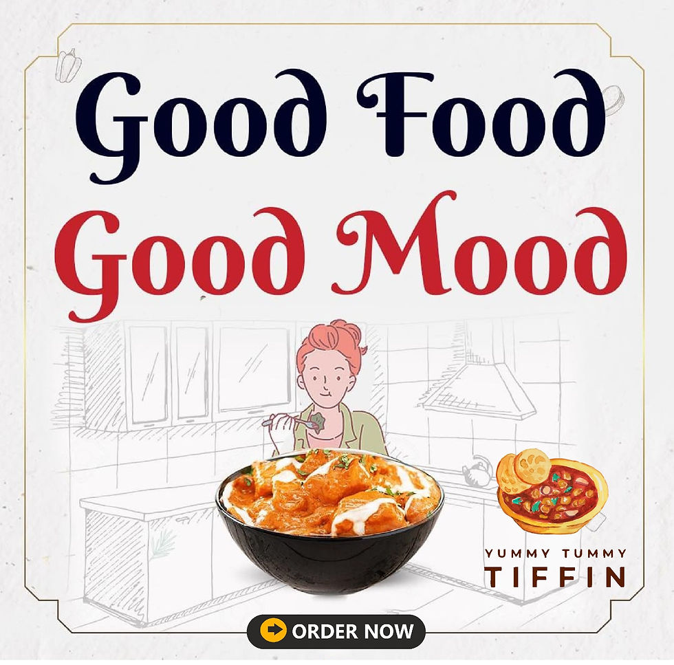 Discover the Delight of Mood-Boosting Tiffins Near You with Yummy-Tummy Tiffin