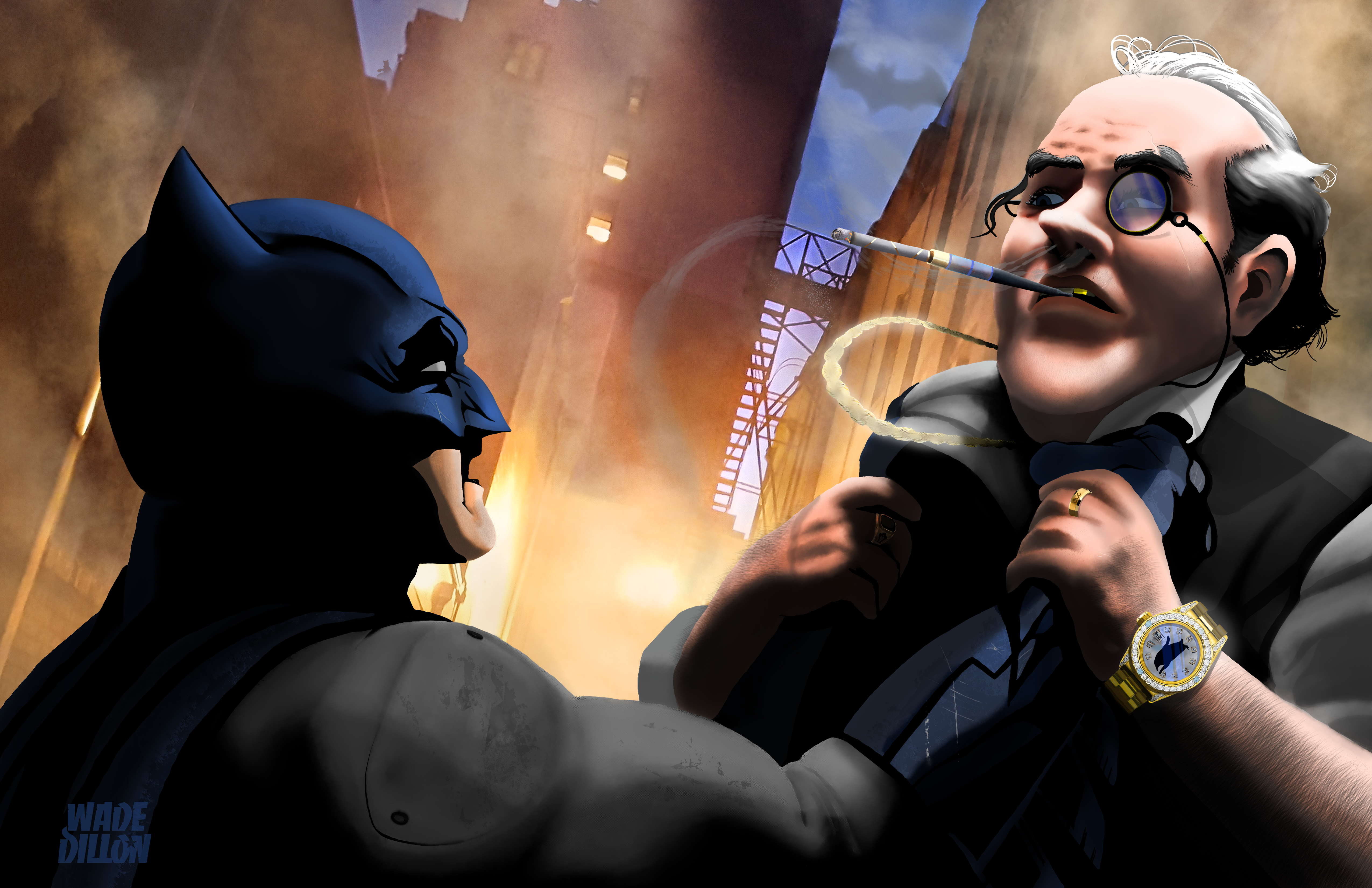 Batman VS The Penguin