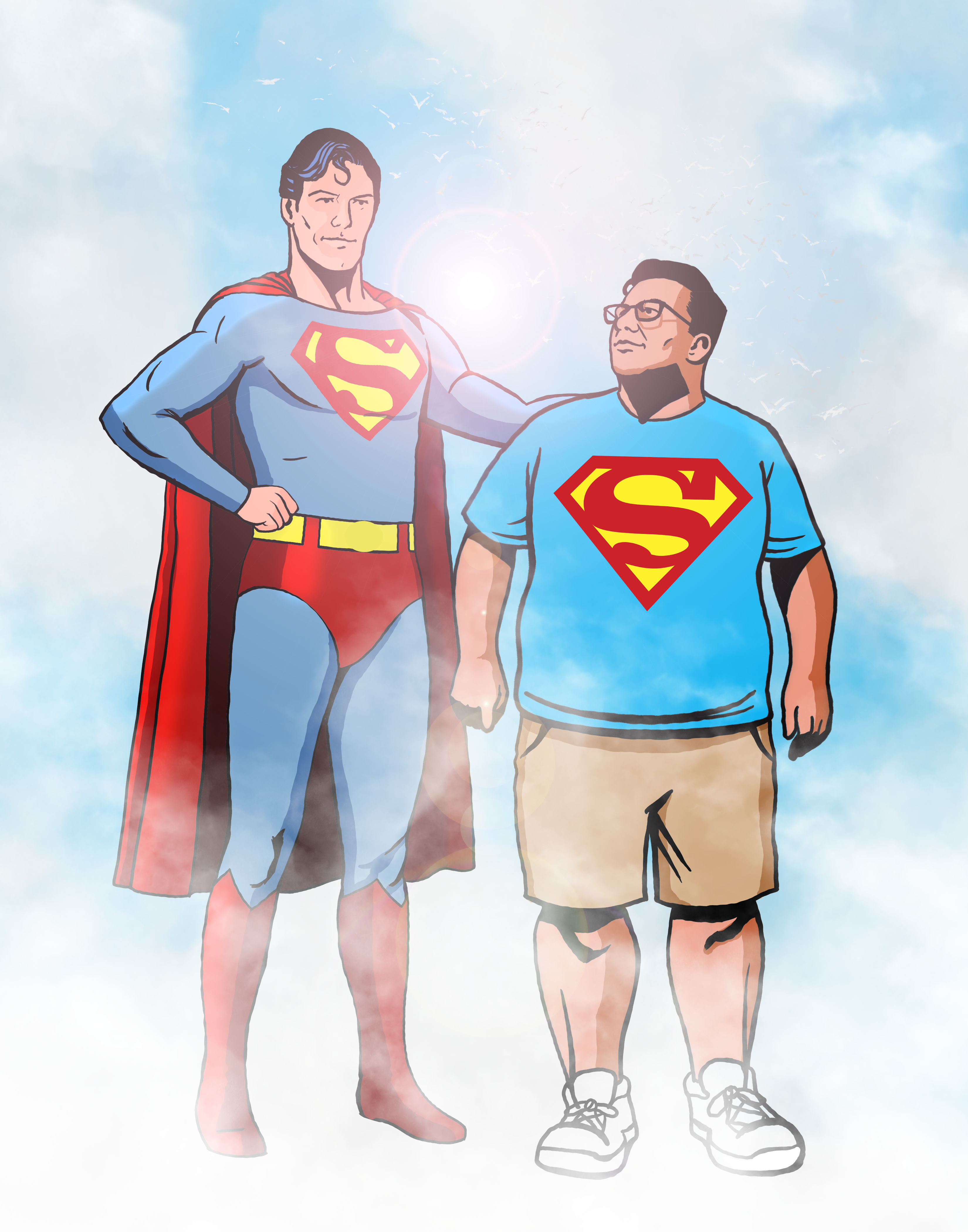 Superman and Peter