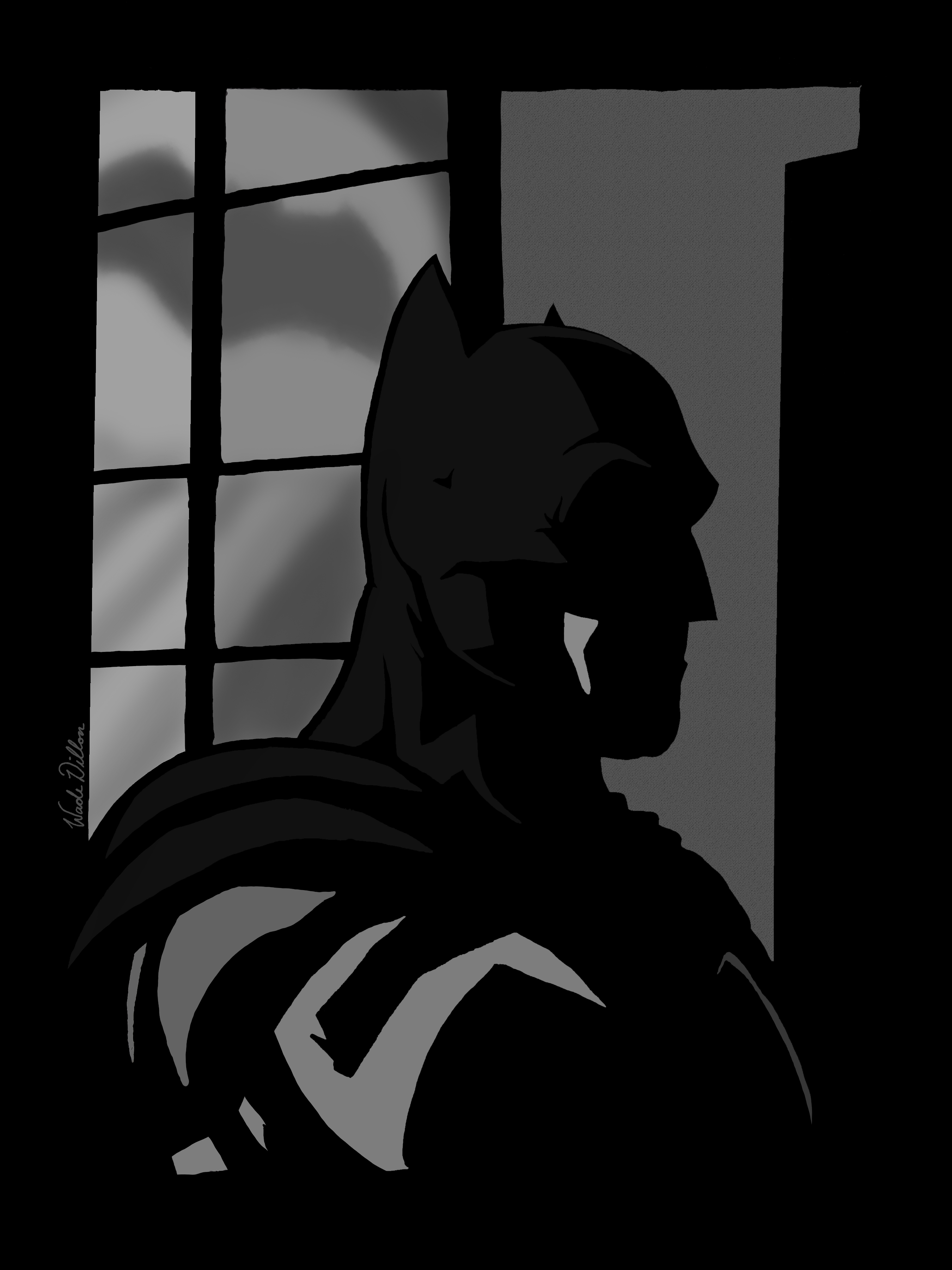 Batman Black and White