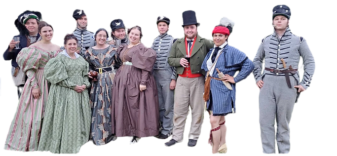 1835 New Orleans Gray Living History Event