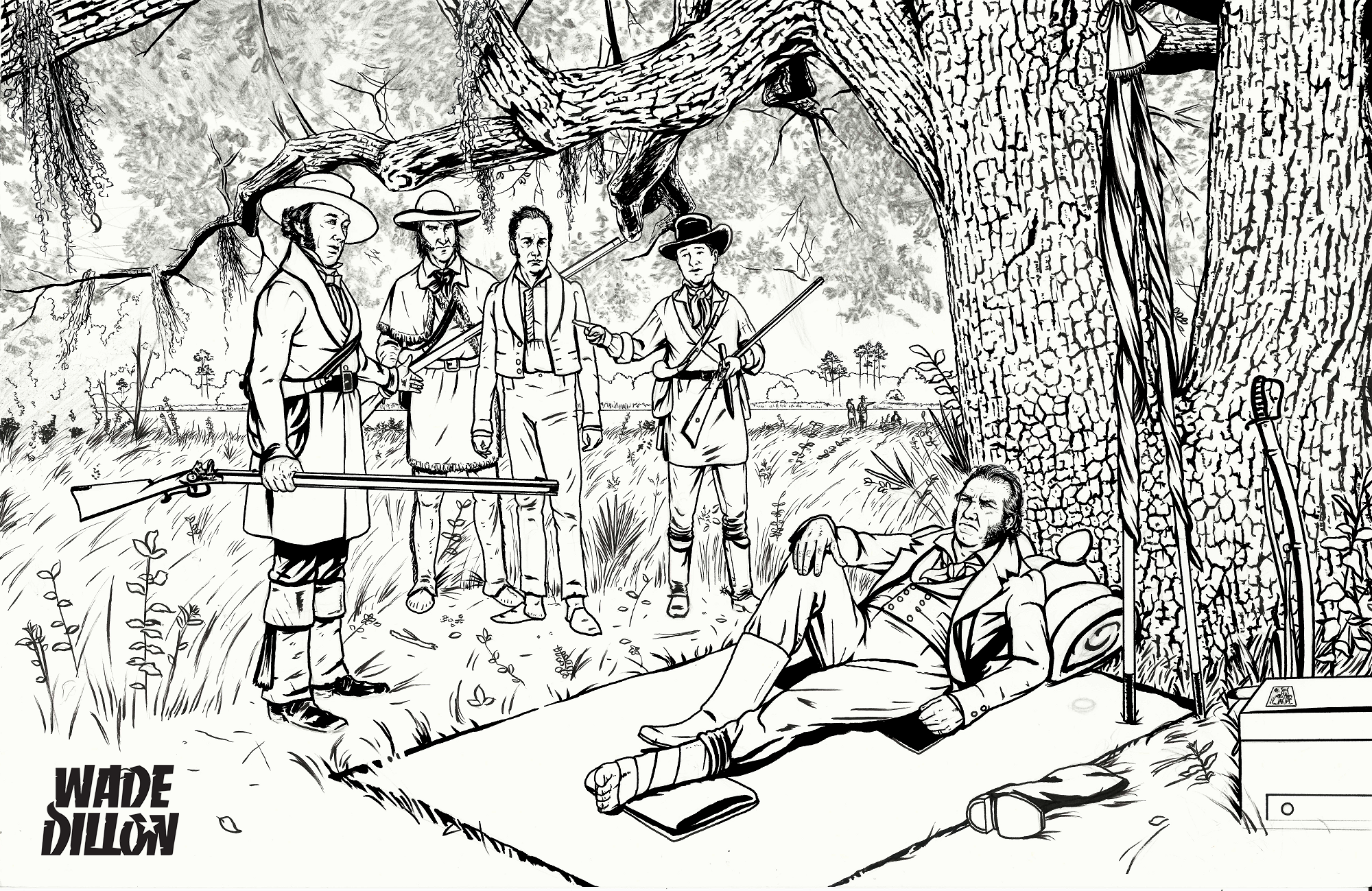 The Surrender of Santa Anna