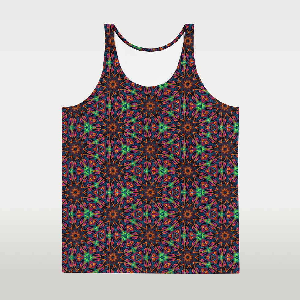 Thumbnail: Hanamandara Unisex Tank Top Front view