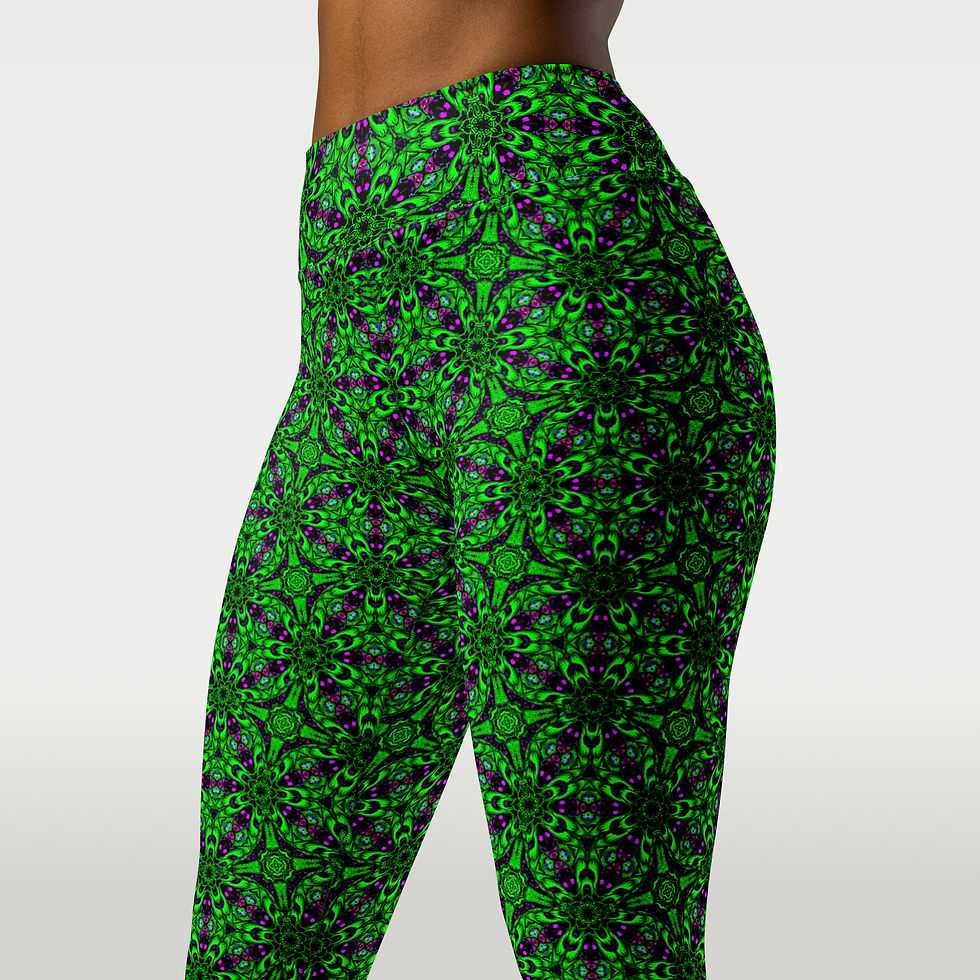 Thumbnail: Chaos Yoga Leggings front view