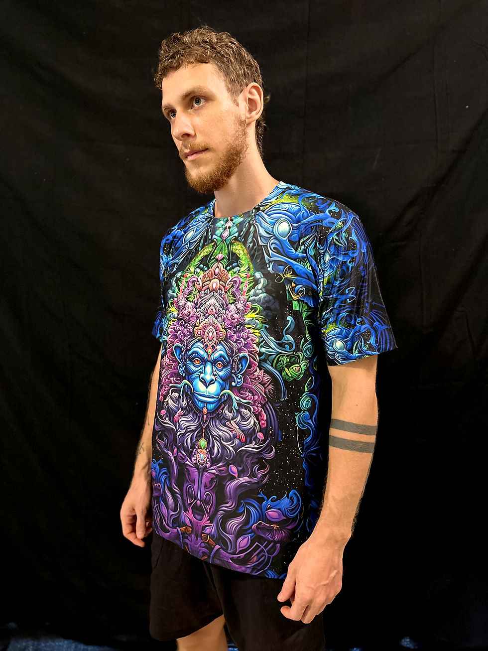 Thumbnail: Hanuman Unisex T-shirt