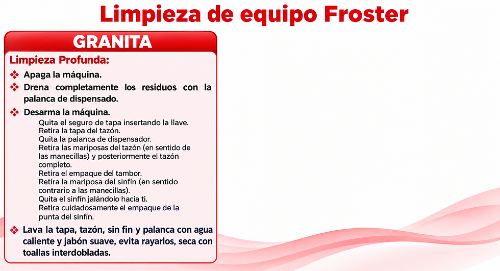 24. Limpieza de equipo de Froster.png