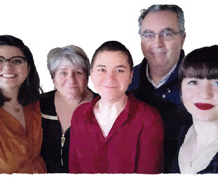 Portraits de famille — Illustration numérique — Illustration personnalisée