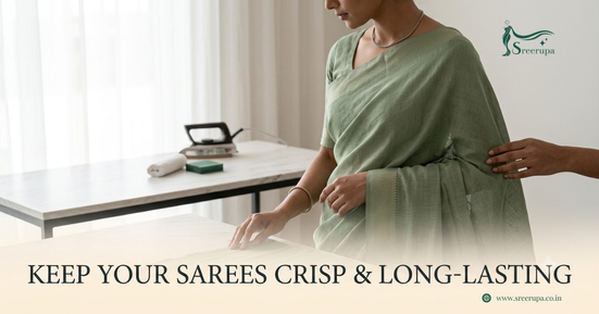 How to Care for Cotton Work Wear Sarees to Keep Them Crisp and Long-Lasting