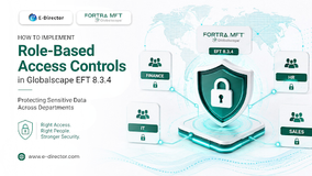 How to Implement Role-Based Access Controls in Globalscape EFT 8.3.4: Protecting Sensitive Data Across Departments