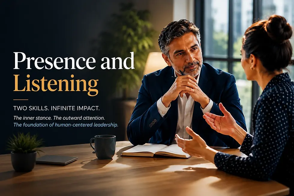 Presence and Listening: The Two Leadership Skills Hiding Inside the ICF PCC