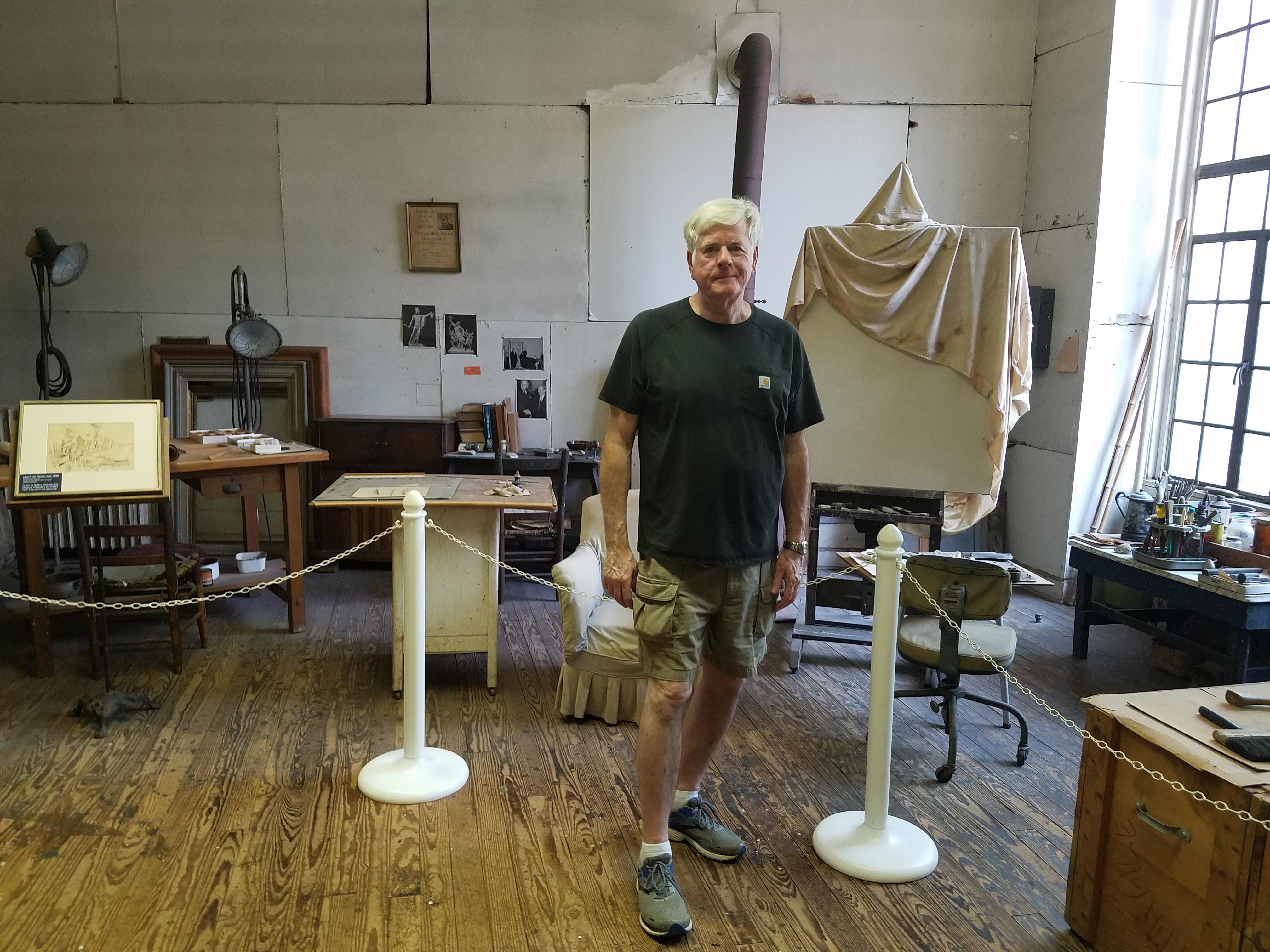 Thomas Hart Benton's Studio