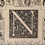 Miniature : Ancienne gravure sur la lettre N