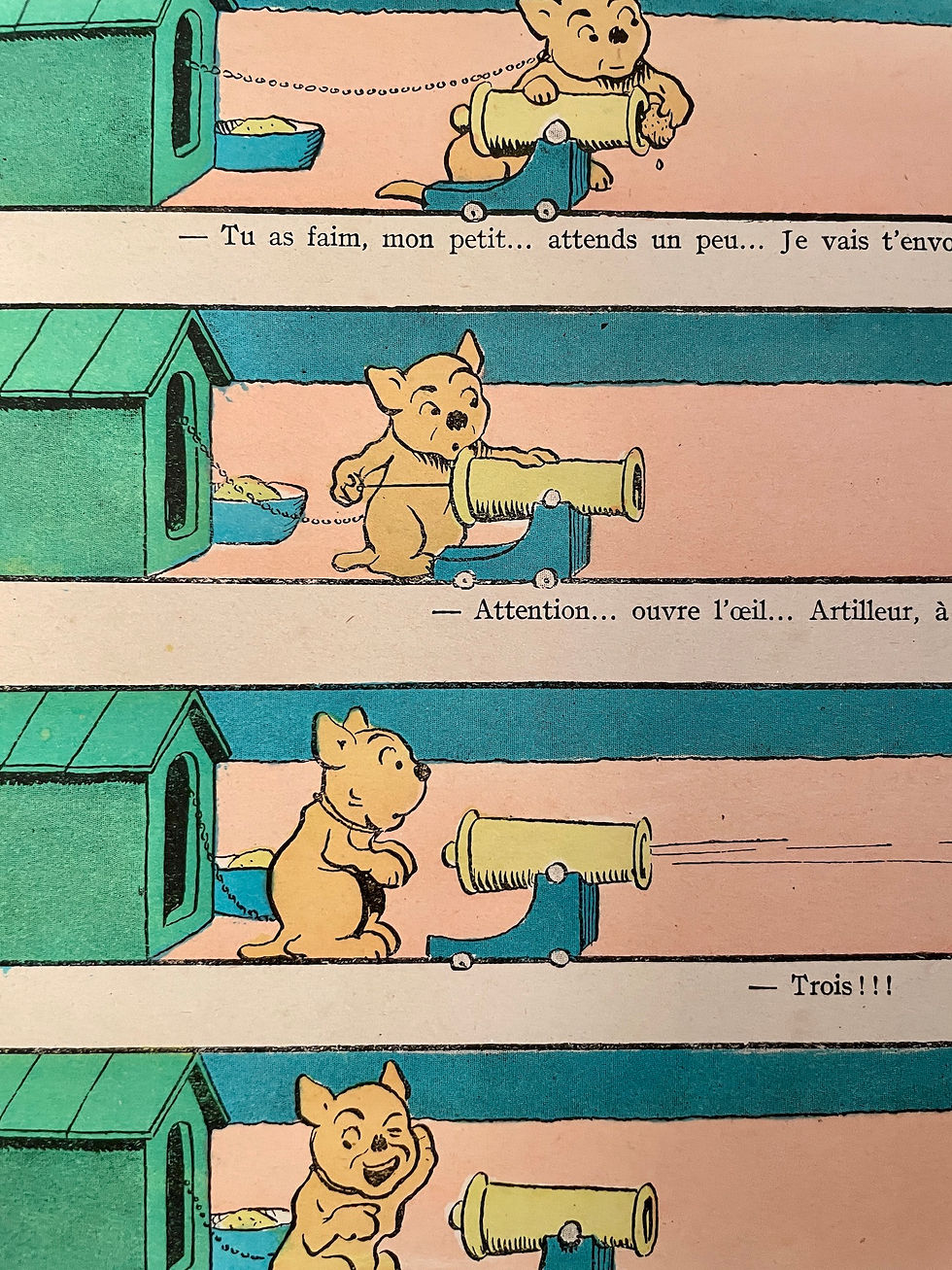 Miniature : Illustration humoristique "Mauvais calcul" - Chien