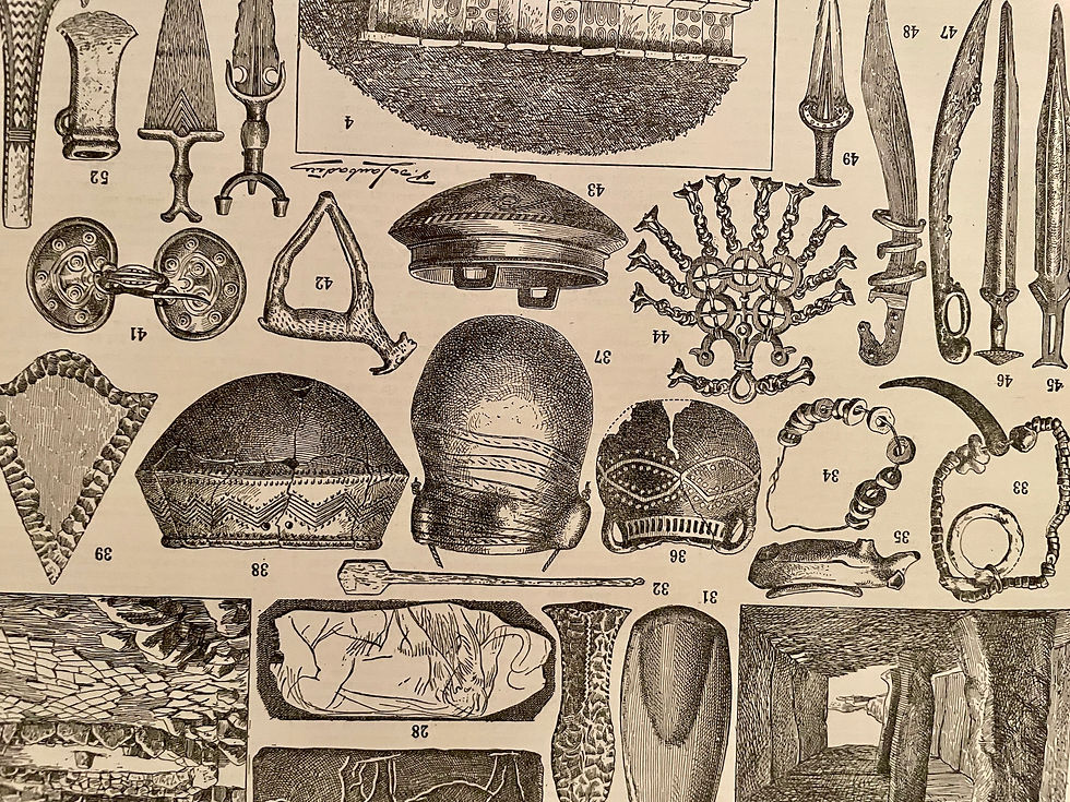 Miniature : Ancienne gravure sur la préhistoire