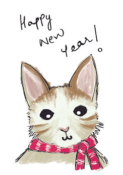 cat postcard