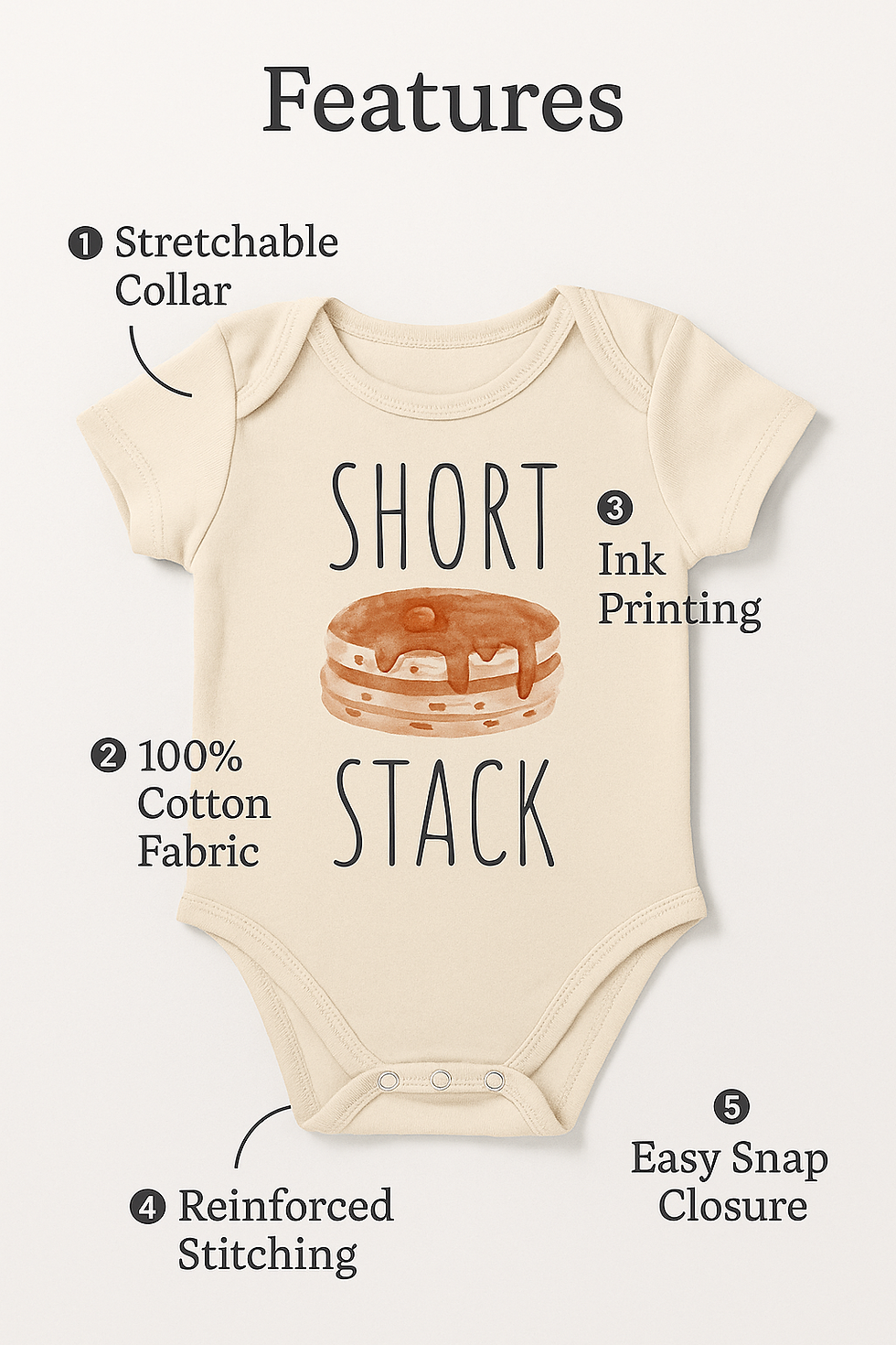 Thumbnail: Bee Hive Queen Honey - Baby Bodysuit