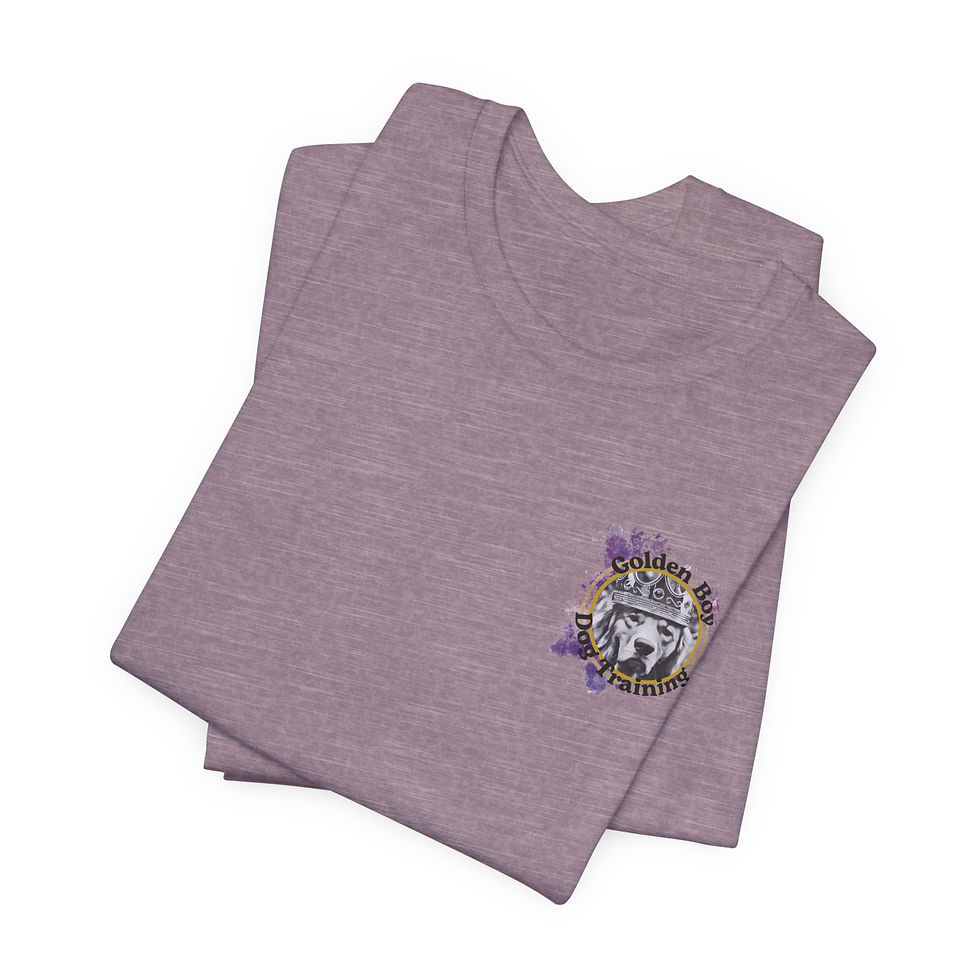 Thumbnail: Golden Boy Dog Training Logo Tee
