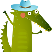 Cartoon Crocodile