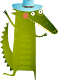 Cartoon Crocodile