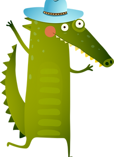 Cartoon Crocodile